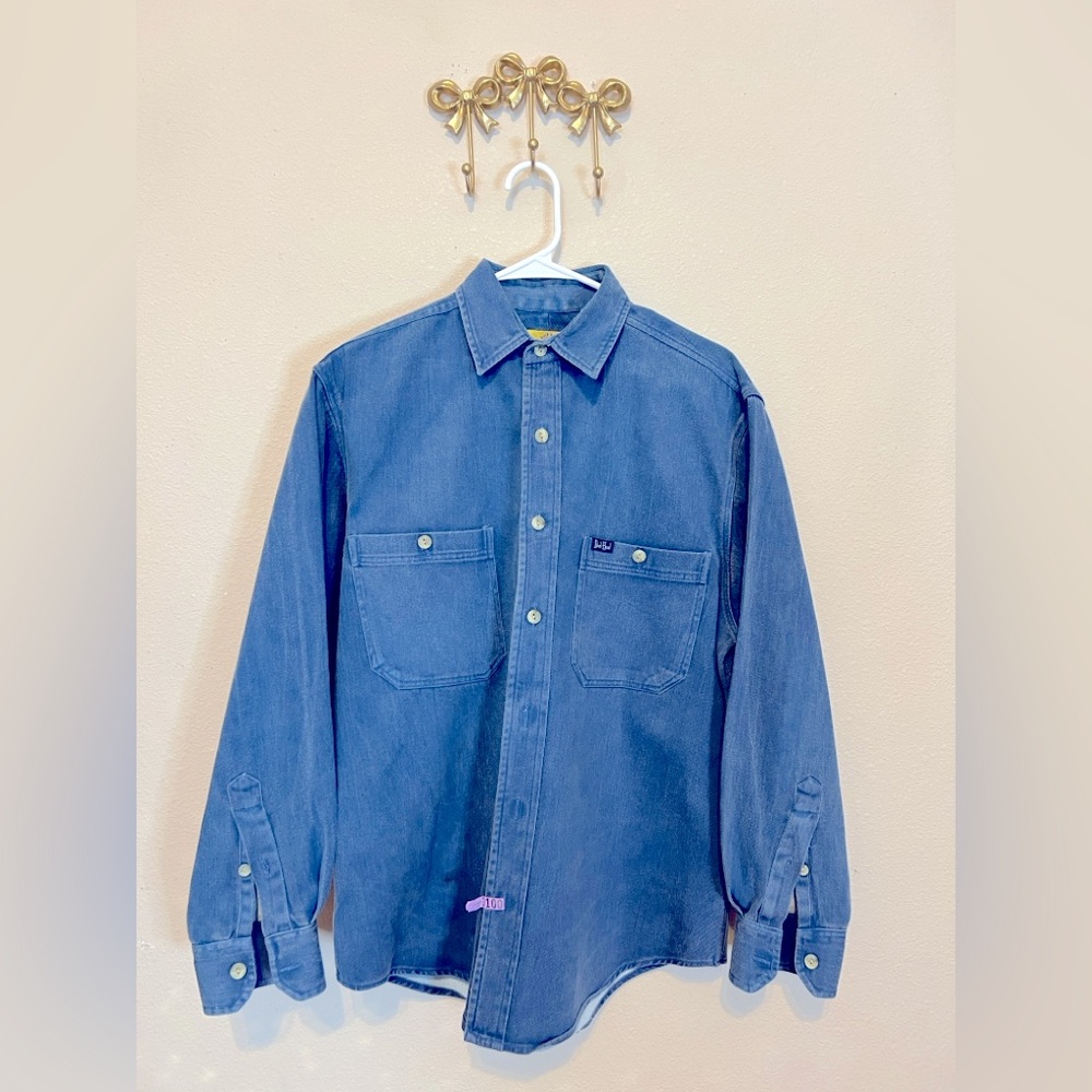 Duck Head Blue Casual Button Down Shirt